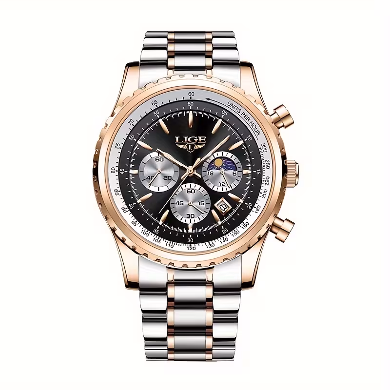 Reloj Lige 94829 Negro