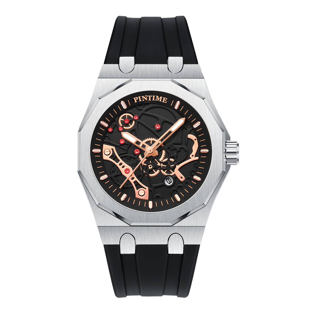RELOJ PINTIME PT1988 PLATA