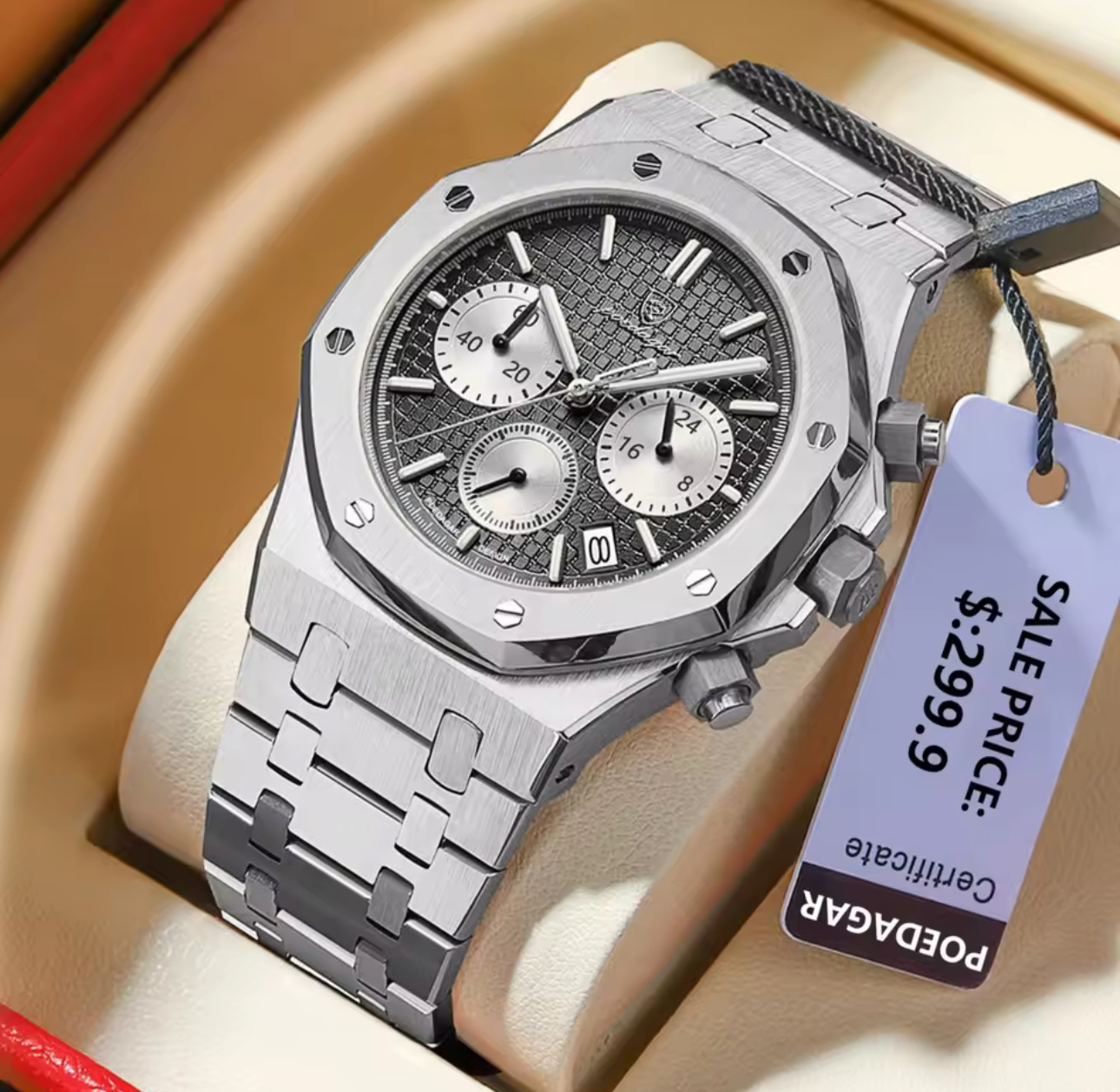 Reloj Poedagar POE-SYB135 Negro