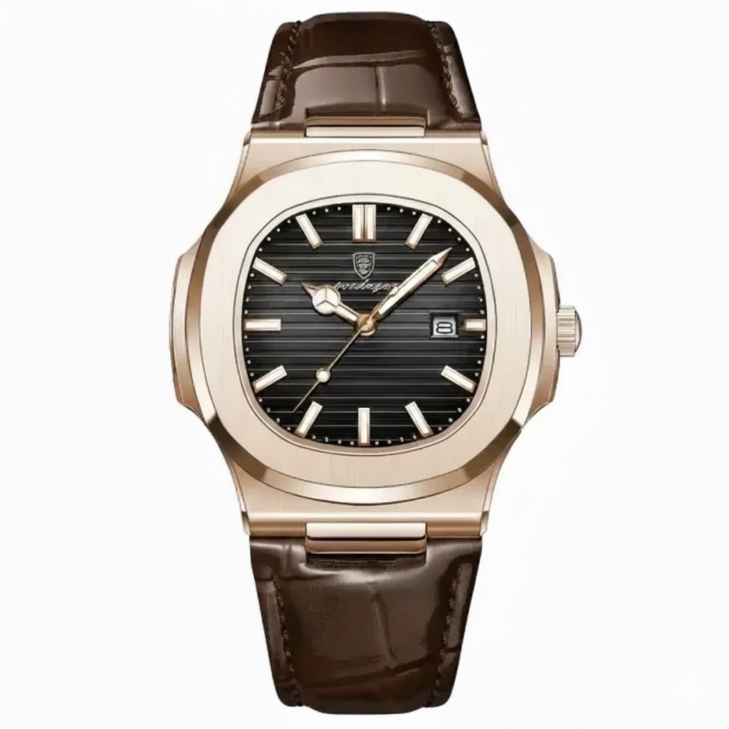 Reloj Poedagar POE-U613 Oro Marron