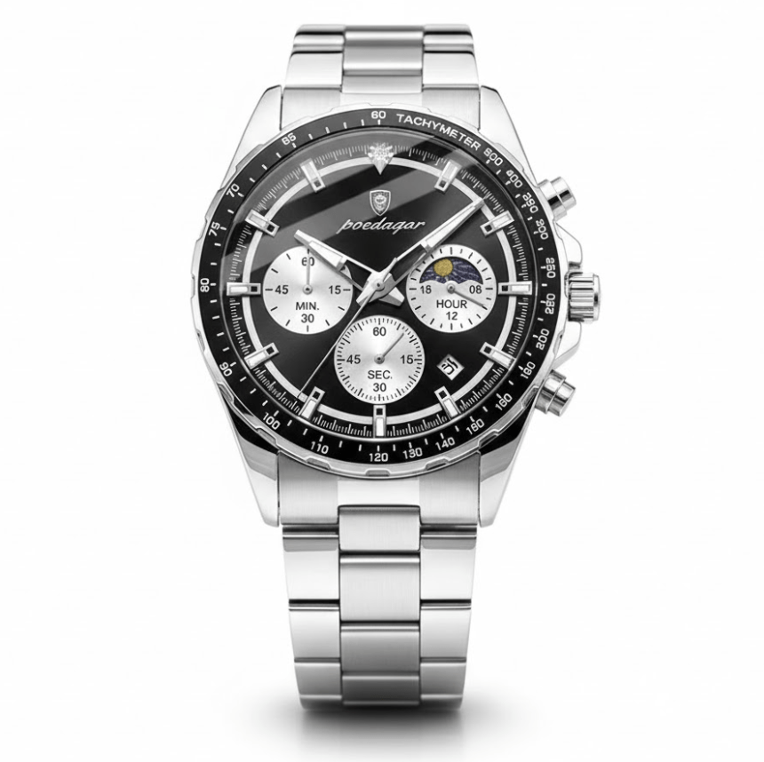 Reloj Poedagar U879 Negro